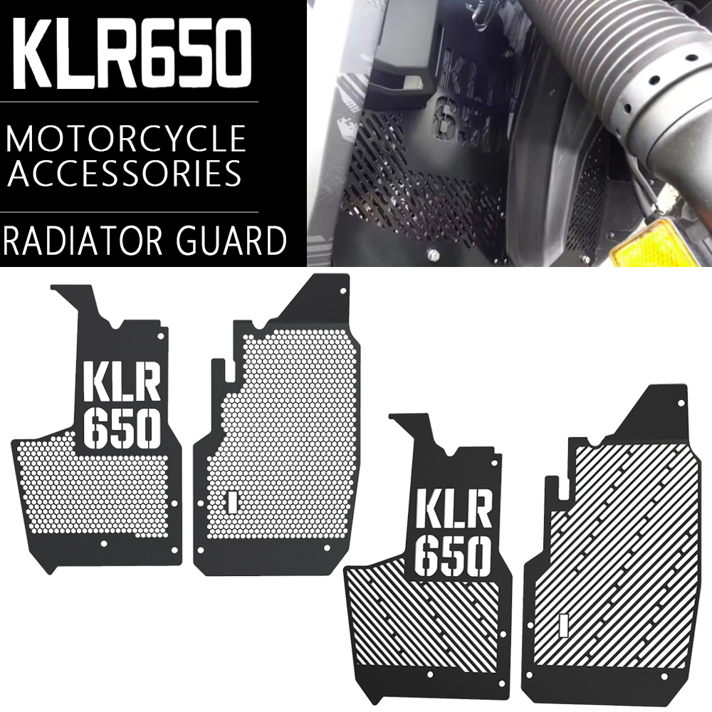 Travel.Accessories News - オートバイラジエーター水冷グリルガードカバープロテクター CNC カワサキ KLR650 S KLR650