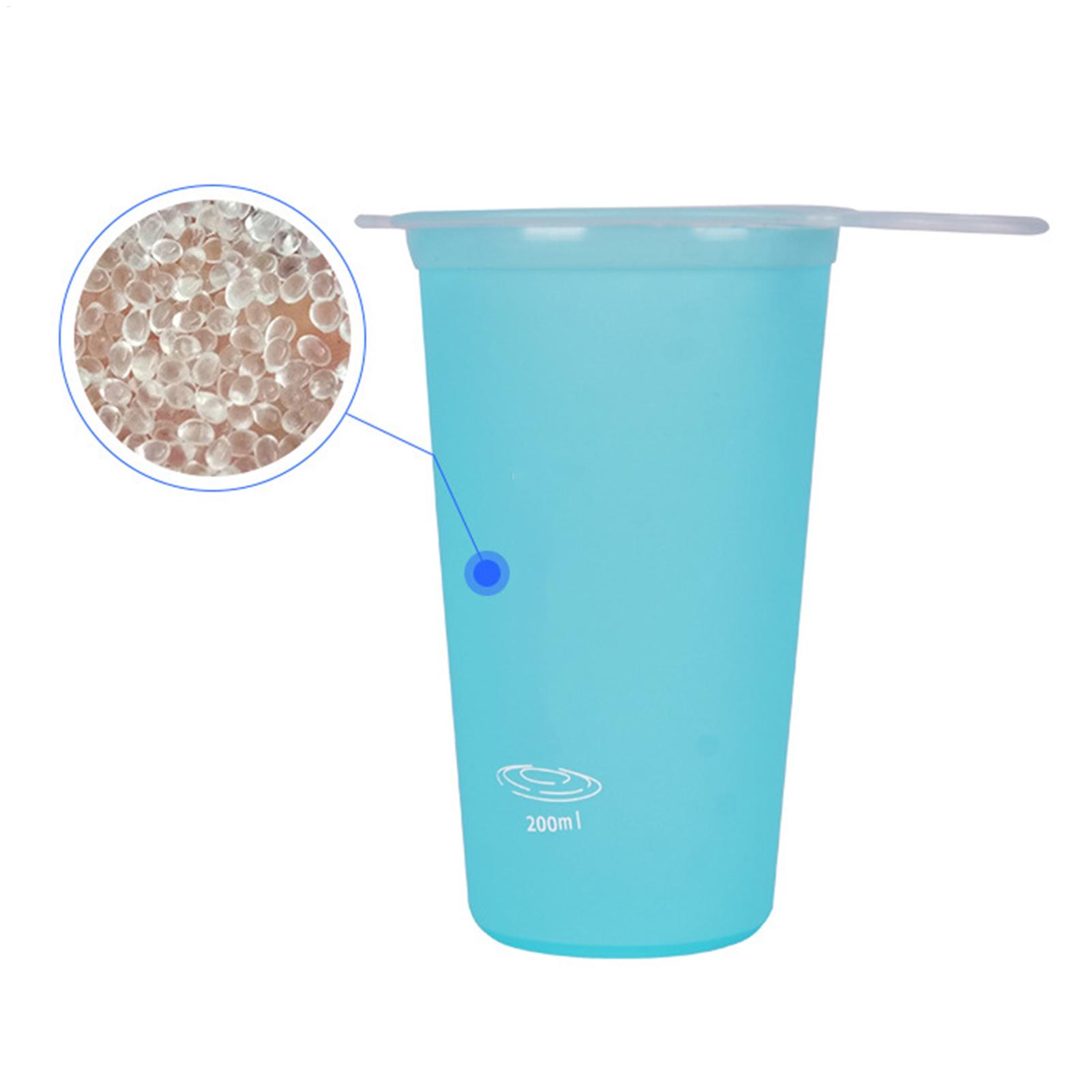 Water Bottle Collapsible - TPU ソフトカップ折りたたみ式スポーツウォーターボトル屋外折りたたみ式ウォーターカップランニングサイクリングハイキングフレキシブルウォーターバッグ