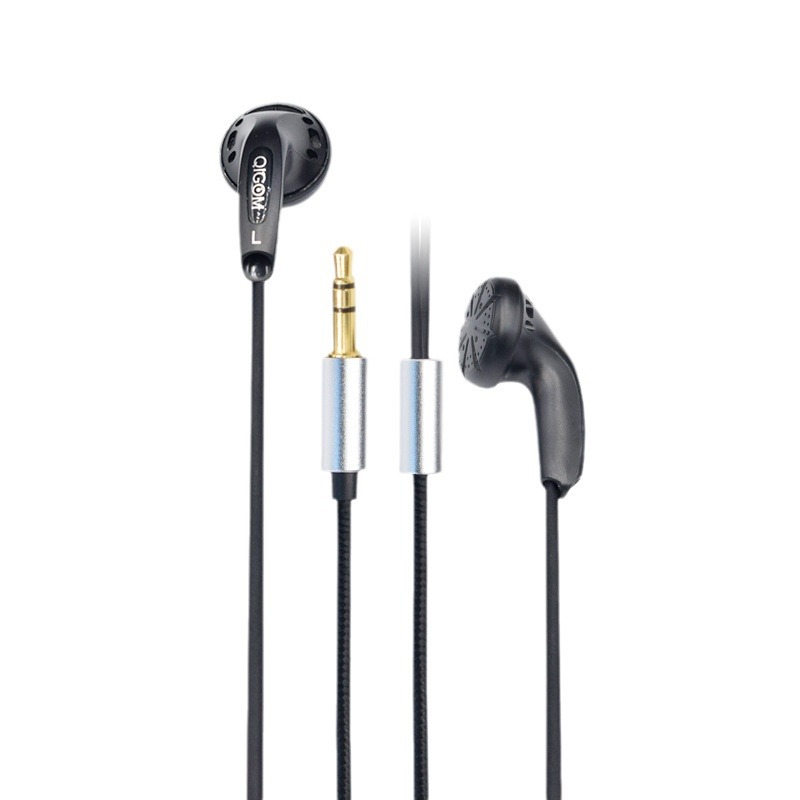 Earplug Set Foam - Qigom-白いロータスs300インイヤーヘッドセット,300オーム,高インピーダンスフラットヘッド,3.5mm, 4.4mm,hifi耳栓,音声ヘッドセット