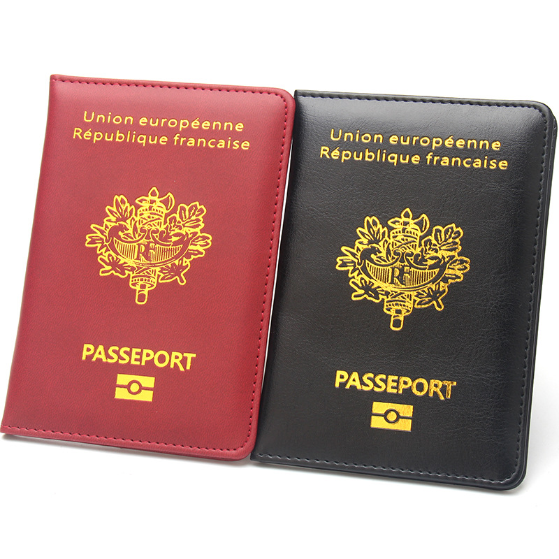 Travel Accessories Kmart - 高級レザーパスポートホルダー パスポート保護カバー パスポートケース 航空券ホルダー IDカードホルダー 旅行用品