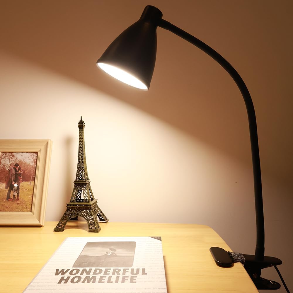 Book Light Flexible - LED デスクランプ 読書灯 3 色モード 10