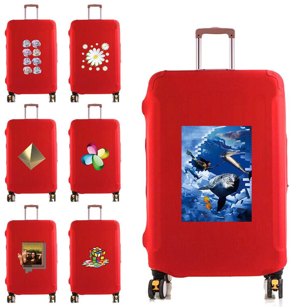 Travel Accessories To 3D Print - 荷物スーツケースカバープロテクター弾性ダストケース18〜28インチ旅行用保護カバーケース2026トラベルアクセサリー3Dプリント