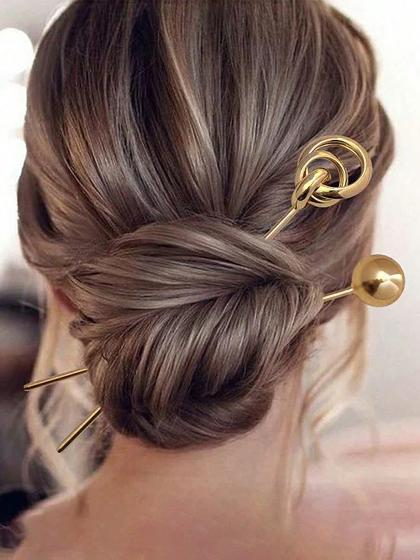 2 個のシンプルなメタルヘアピンヘアピンおだんごかぶと女性の - Travel Accessories Bunnings のレビューと価格