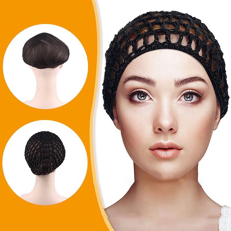 メッシュかぎ針編みヘアネット女性のための目に見えないお団子カ - Travel Accessories Bunnings のレビューと価格