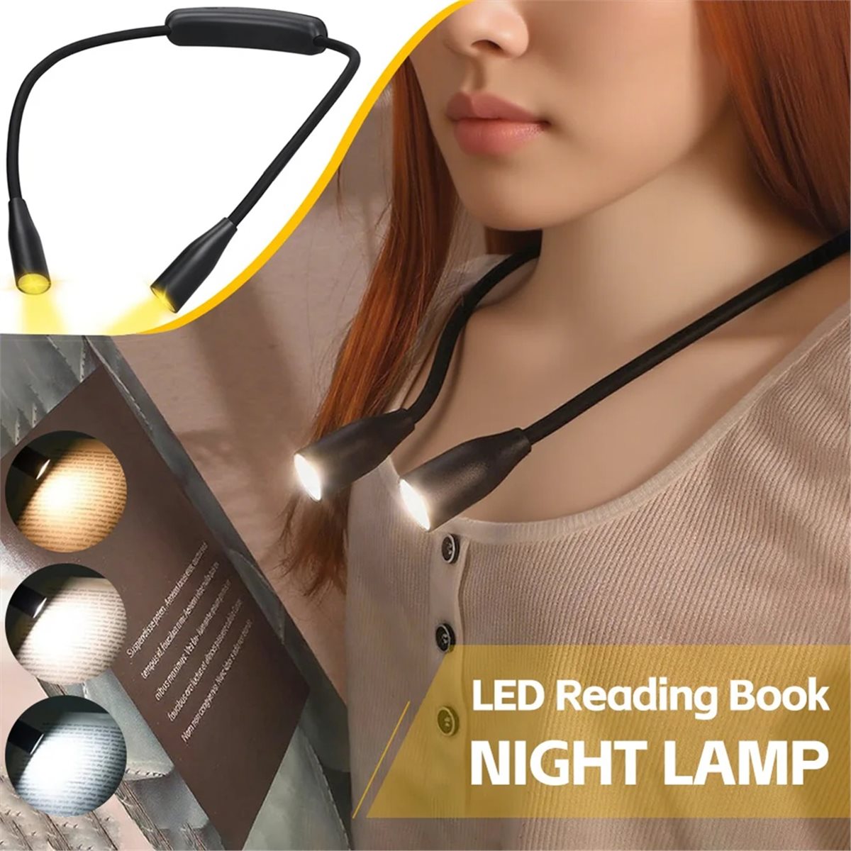 DT283 STOCK-LED リーディングネックライト U - Book Light Flexible のレビューと価格