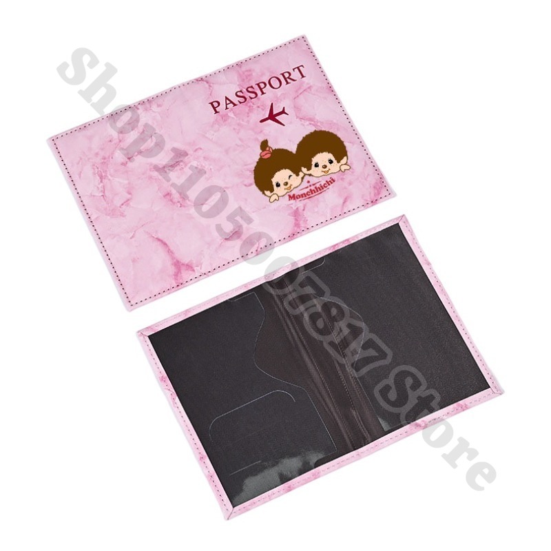 大人子供漫画かわいいパスポートカバーケース旅行用アニメモンチ - Travel Accessories Gifts For Women のレビューと価格