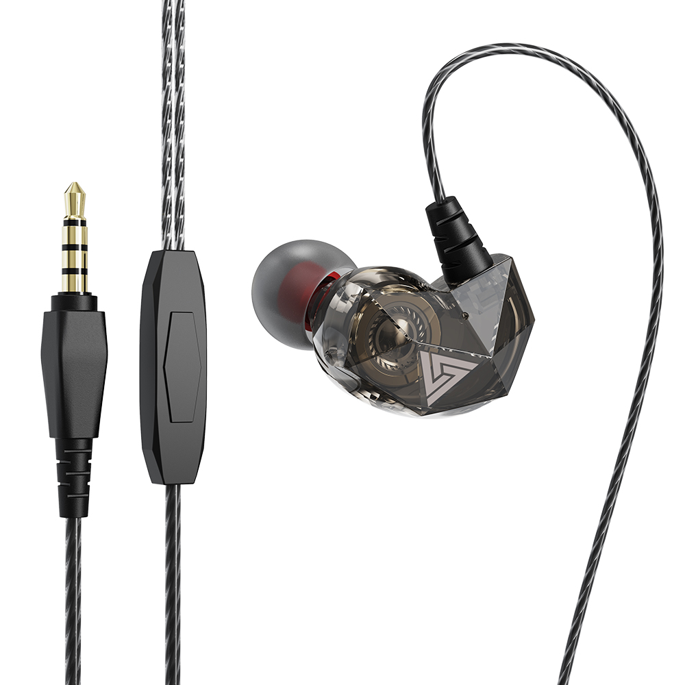 QKZ AK2 ブラック有線イヤホン HiFi インイヤーイ - Earplug Set Foam のレビューと価格