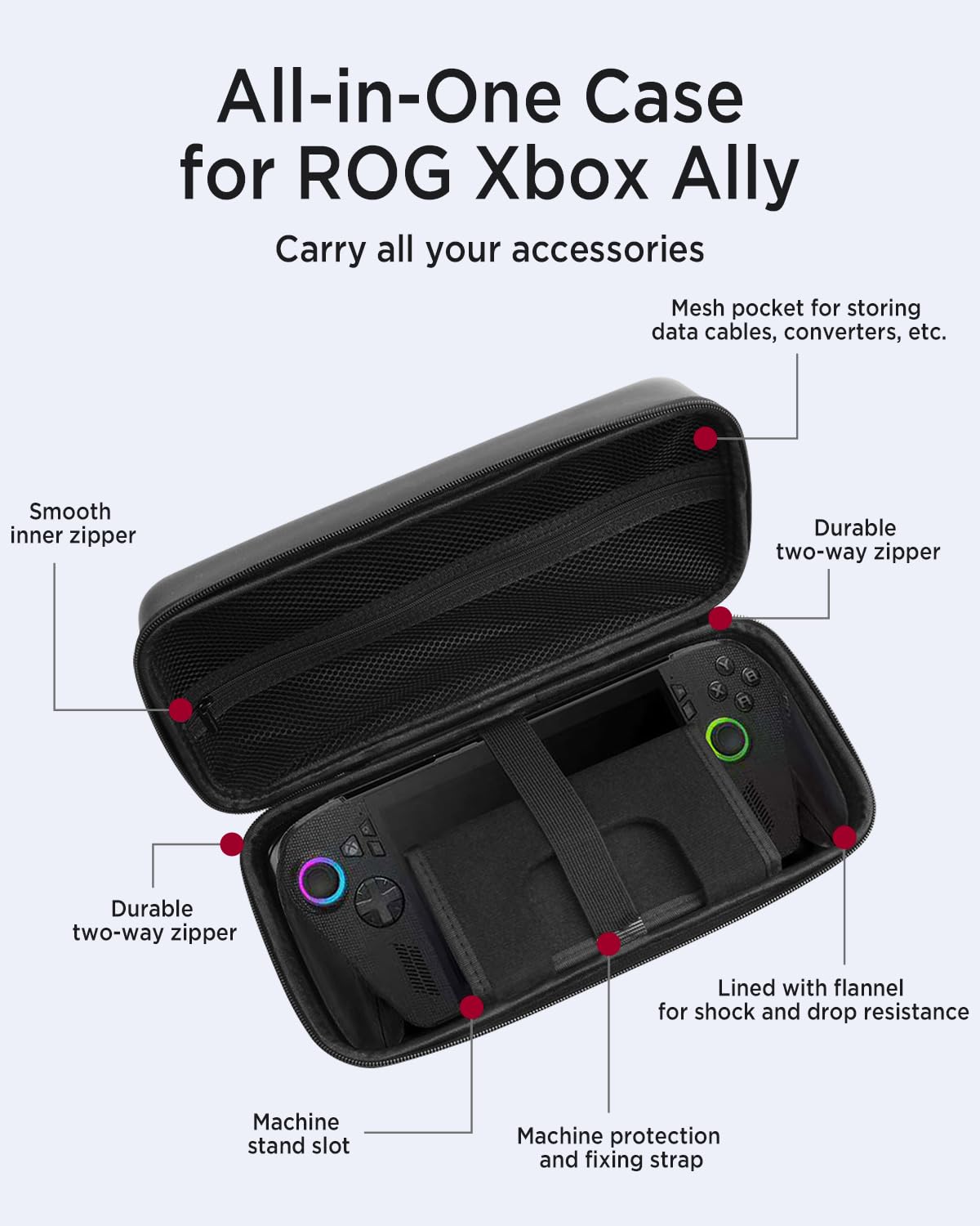 ROG Xbox Ally ゲームコンソール用トラベルキャリ - Xbox Travel Accessories のレビューと価格