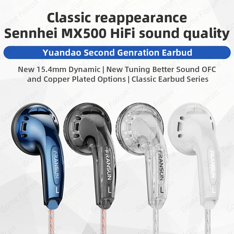クラシック耳栓 Sennhei MX500 強力な低音有線イ - Earplug Set Foam のレビューと価格