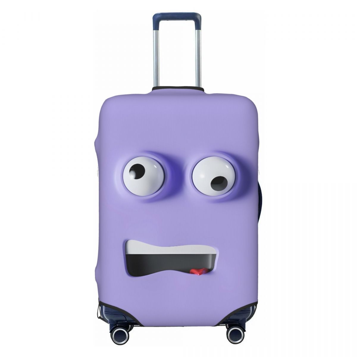 面白い表現プリントスーツケースカバー3D漫画旅行保護ホリデー - Travel Accessories To 3D Print のレビューと価格