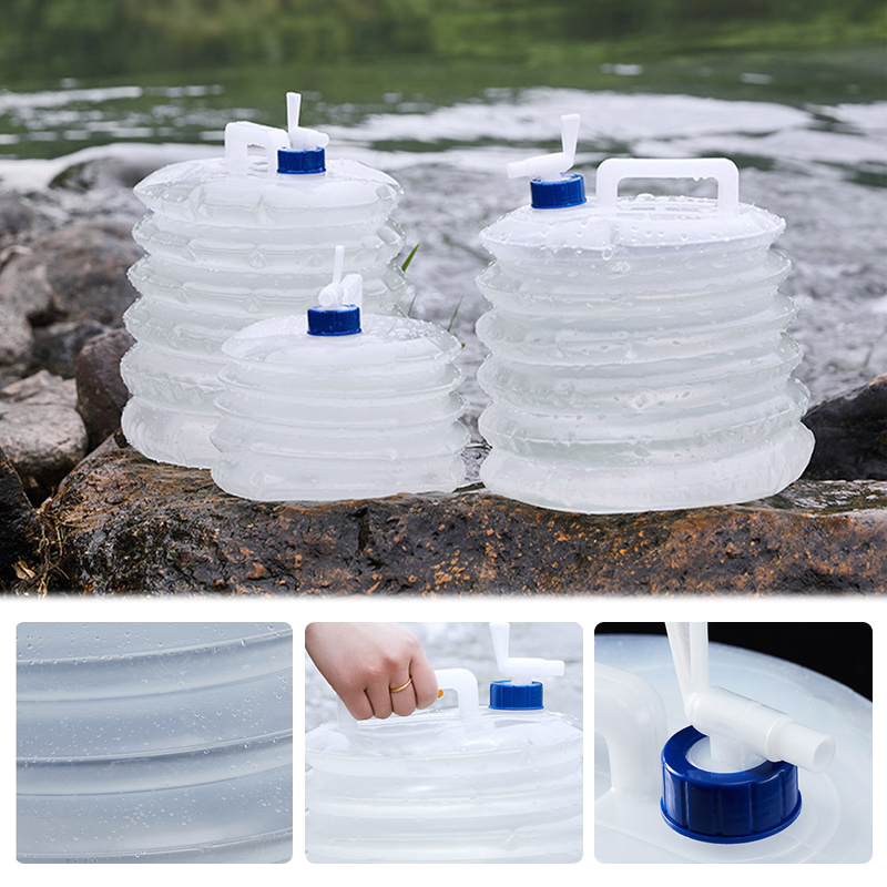 SEAMETAL 5L-15L 車用折りたたみバケツ ポータ - Water Bottle Collapsible のレビューと価格