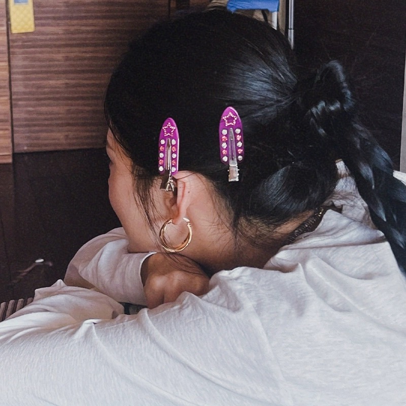 ハート型ラインストーンのフリンズ,ヘアクリップ,ハート型のク - Travel Accessories Gifts For Women のレビューと価格