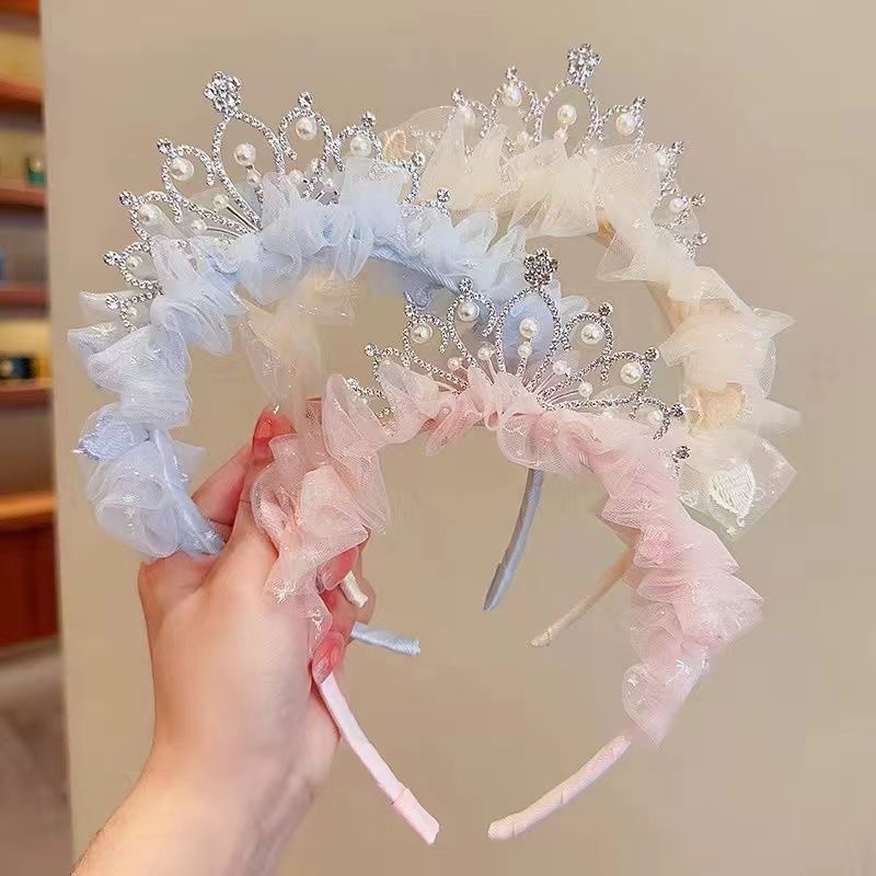 甘い素敵な女の子のヘッドバンドヘアアクセサリーピンクブルーレ - Travel Accessories Gifts For Women のレビューと価格