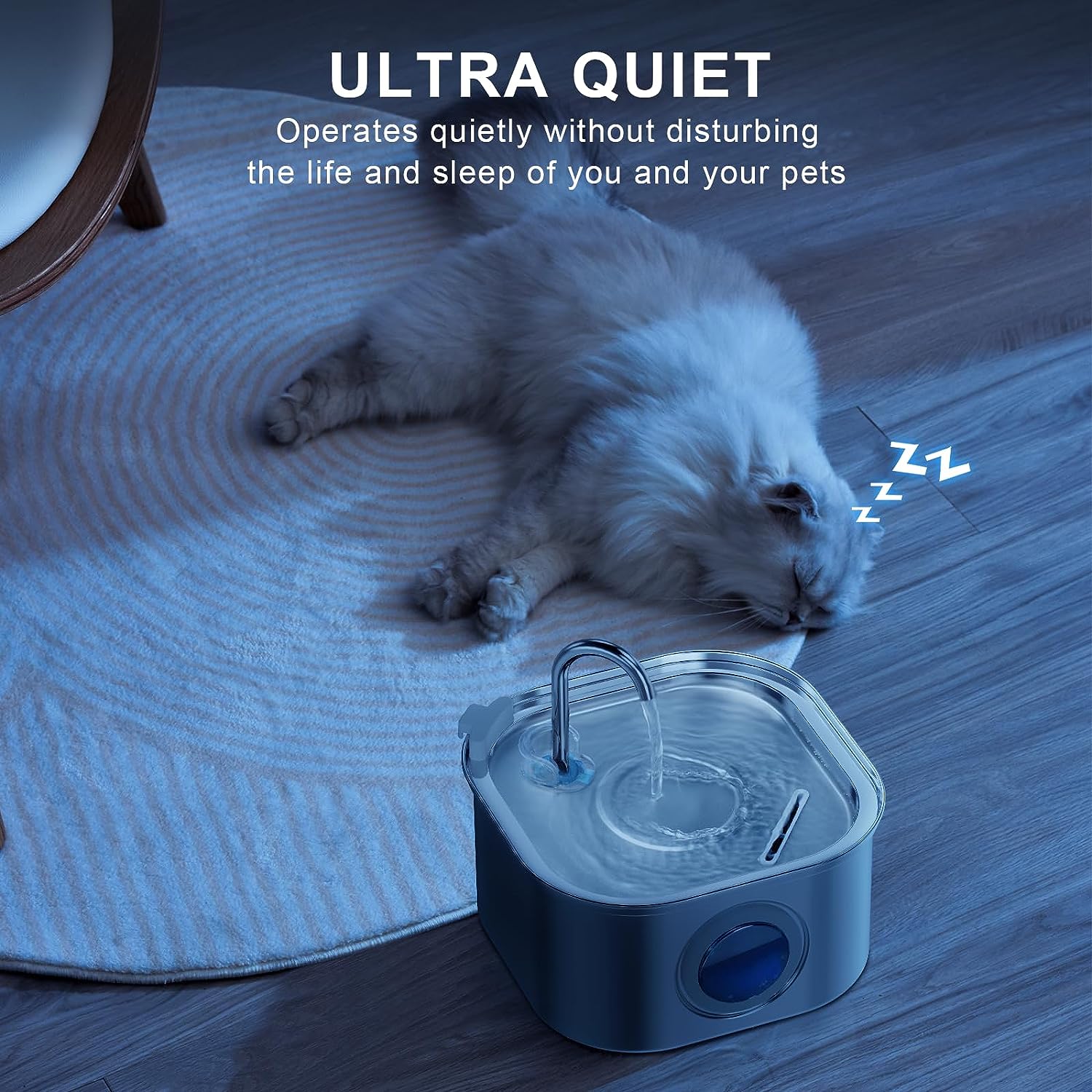 3.2L ステンレス鋼ペット給水器自動猫噴水スマート犬水ディ - Travel Accessories Kmart のレビューと価格