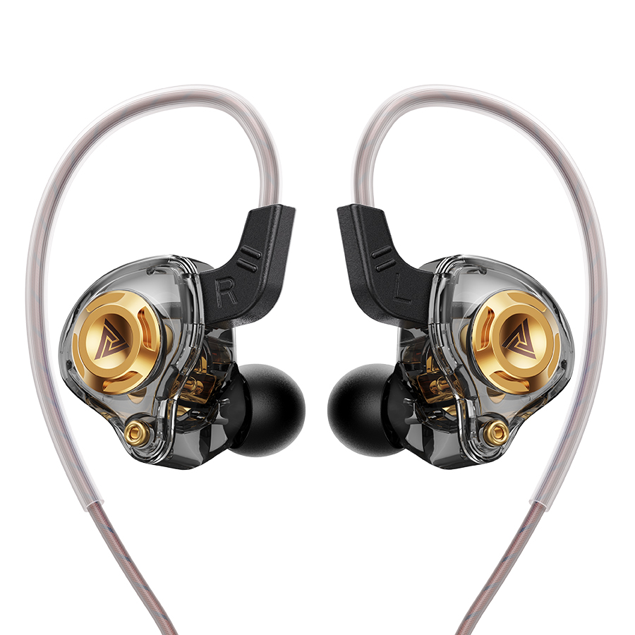 QKZ AK6 SRS HiFi メタル有線イヤホン マイク - Earplug Set Foam のレビューと価格