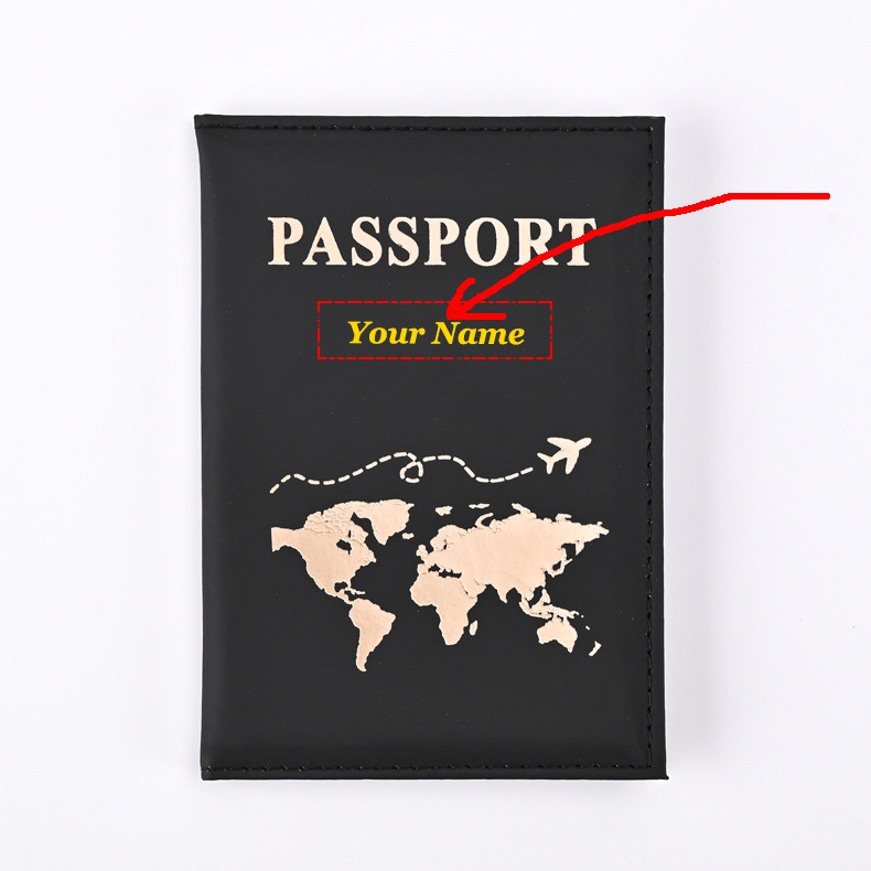 男性と女性のためのパーソナライズされた飛行機のパスポートカバ - Travel Accessories Gifts For Women のレビューと価格