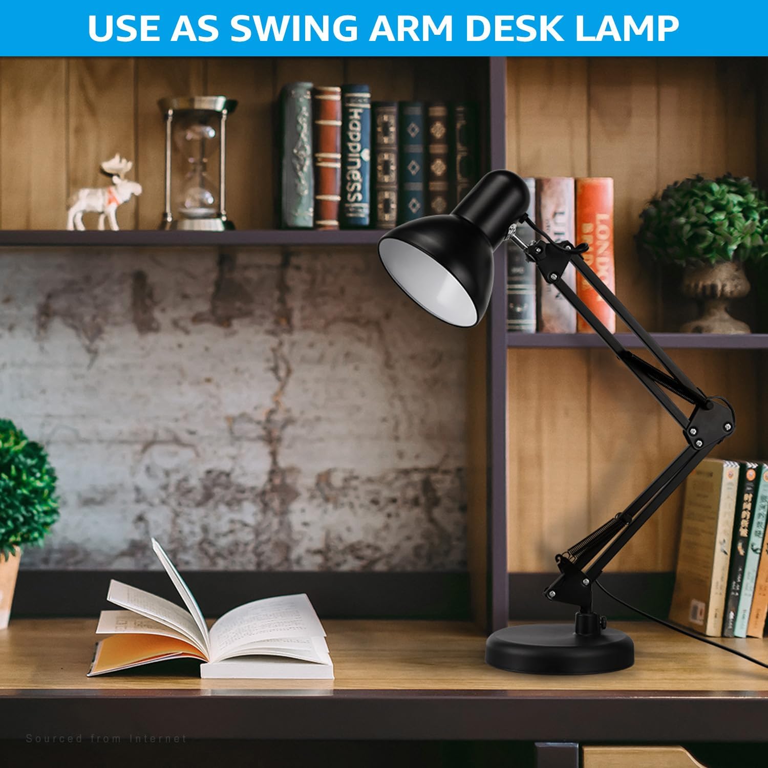 フレキシブルLEDデスクランプ 家庭用 オフィス用 モダンな - Book Light Flexible のレビューと価格