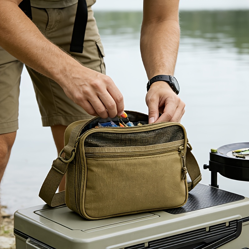 戦術的な多目的ユーティリティ収納バッグ大容量トイレタリーバッ - Travel Accessories And Gadgets のレビューと価格