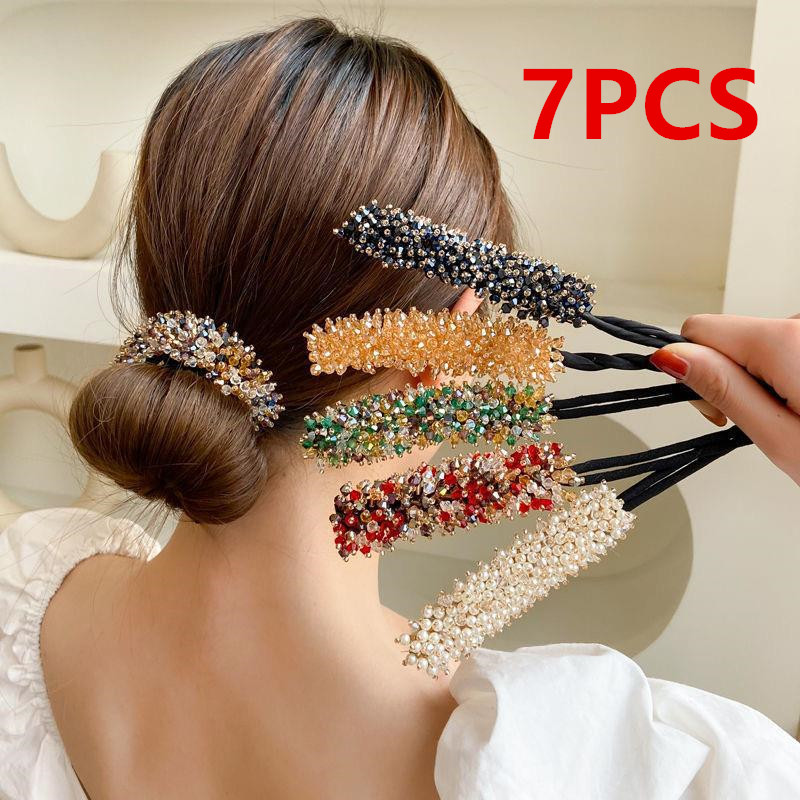 7個入りクリスタルヘアバンメーカー、ツイストバンシェイパーツ - Travel Accessories Bunnings のレビューと価格