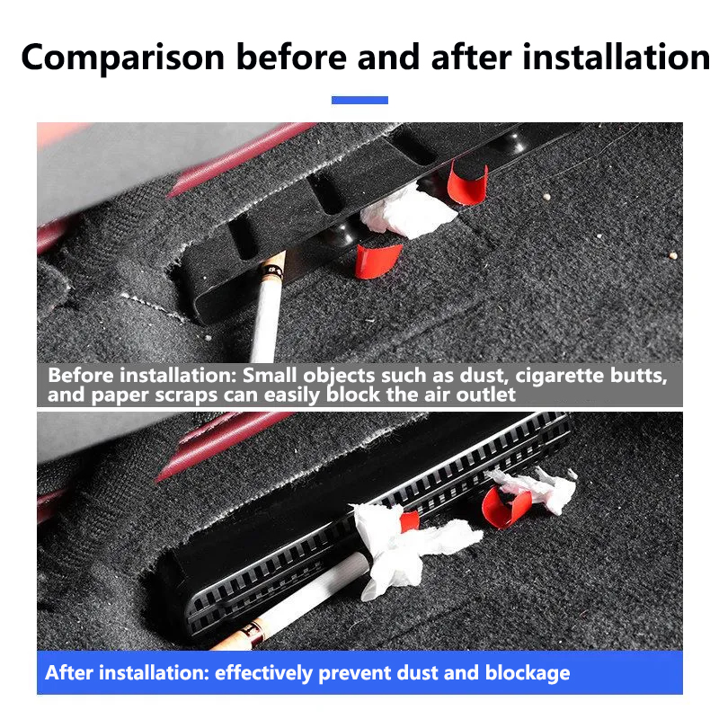2x 車のシート下エアアウトレットカバー Jetour トラ - Travel Accessories Under $5 のレビューと価格