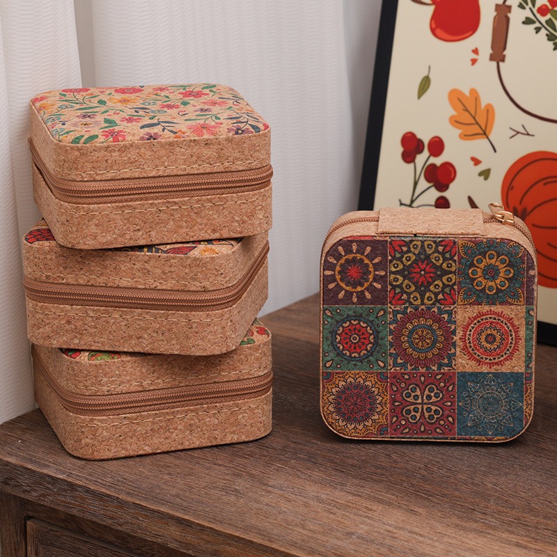 ハイエンドレトロ木目調プリントポータブルトラベルアクセサリー - Travel Accessories High End のレビューと価格