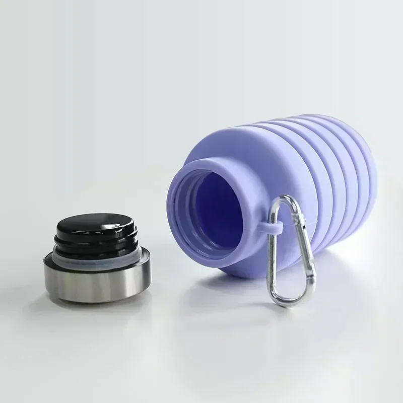 折りたたみ式ウォーターボトル、再利用可能なBPAフリーシリコ - Water Bottle Collapsible のレビューと価格