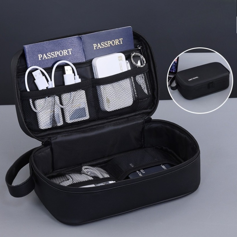 軽量ハンドヘルドデジタルガジェット収納バッグ、多ポケット電子 - Travel Accessories And Gadgets のレビューと価格