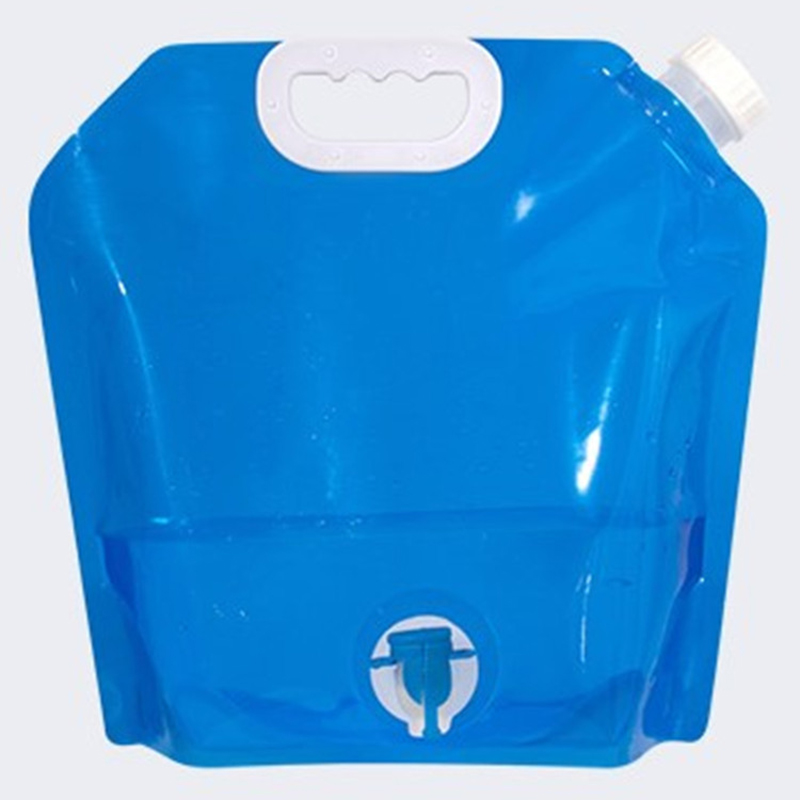 折りたたみ式ウォーターコンテナバッグ、キャンプ用スピゴット付 - Water Bottle Collapsible のレビューと価格