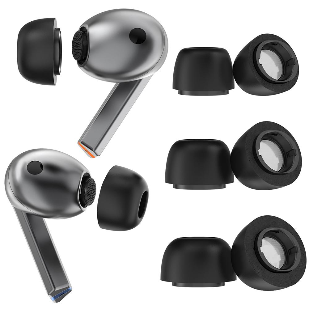 1 セットの低反発イヤーチップ交換用サムスンギャラクシー B - Earplug Set Foam のレビューと価格