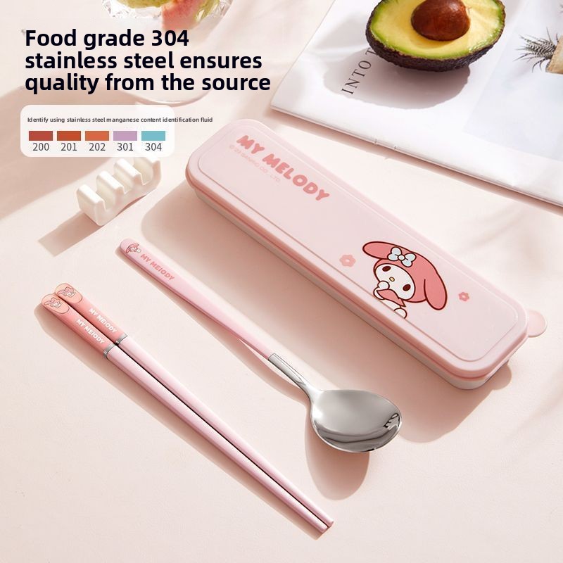 かわいい漫画風カワイイ スカルボウ ポータブルカトラリーセッ - Travel Accessories Gifts For Women のレビューと価格