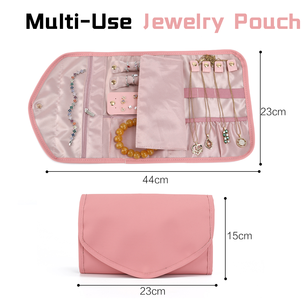 ポータブルジュエリーケース、高さ調節可能なトラベル収納バッグ - Travel Accessories High End のレビューと価格