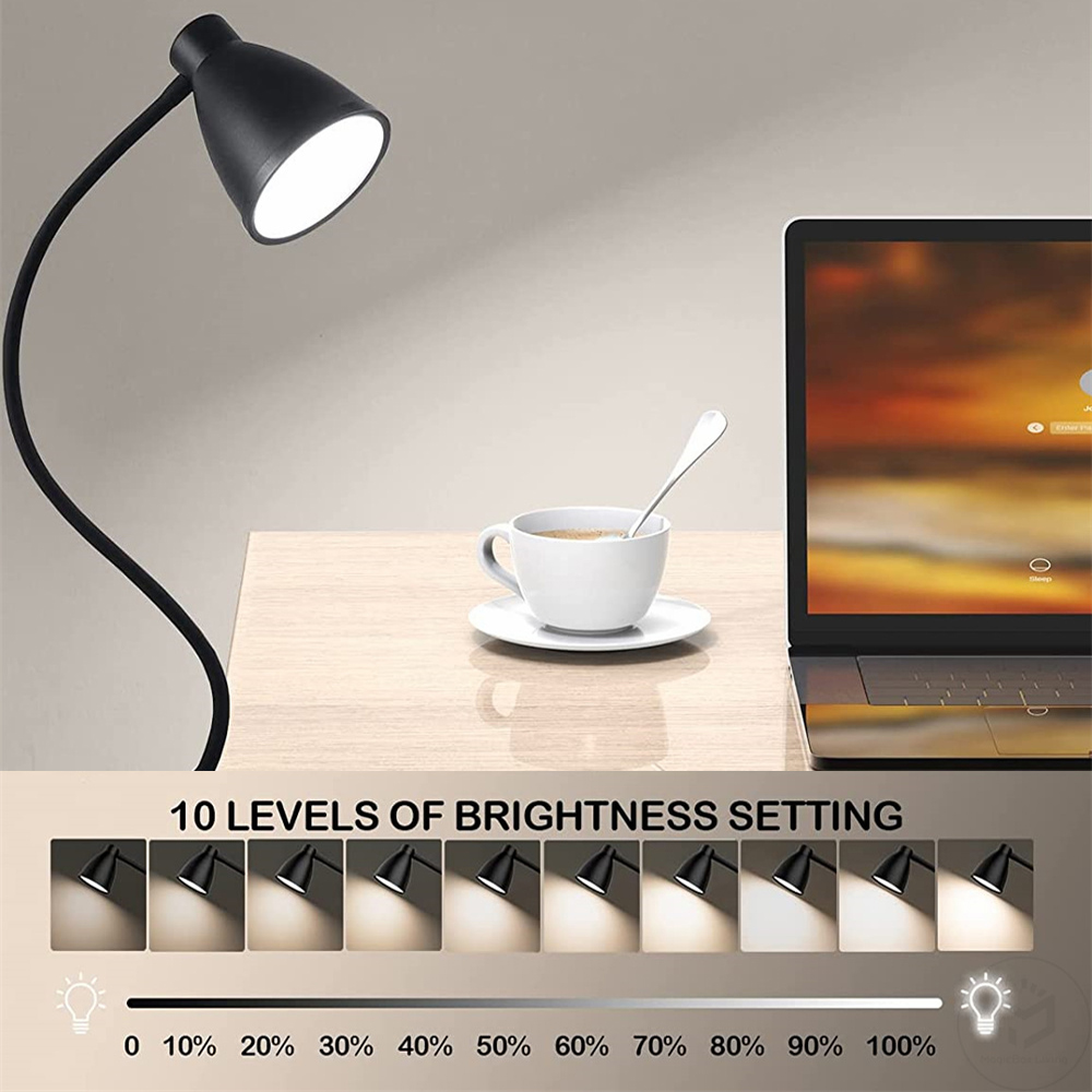 LED デスクランプ 読書灯 3 色モード 10 輝度調光テ - Book Light Flexible のレビューと価格