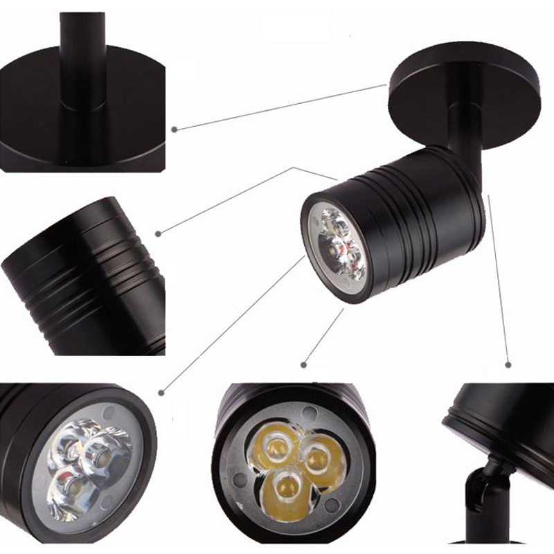 1W 3W 5W LEDウォールランプ フレキシブル ホーム - Book Light Flexible のレビューと価格