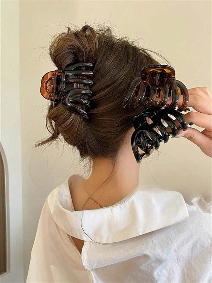 女性用大型エレガントヘアクロウクリップ、べっ甲風ヘアアクセサ - Travel Accessories Bunnings のレビューと価格