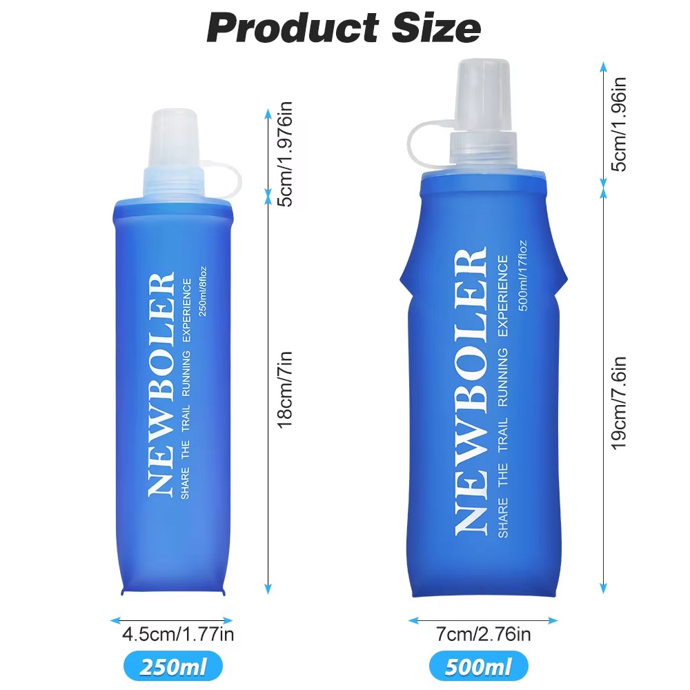 NEWBOLER 250 ミリリットル/500 ミリリットル - Water Bottle Collapsible のレビューと価格