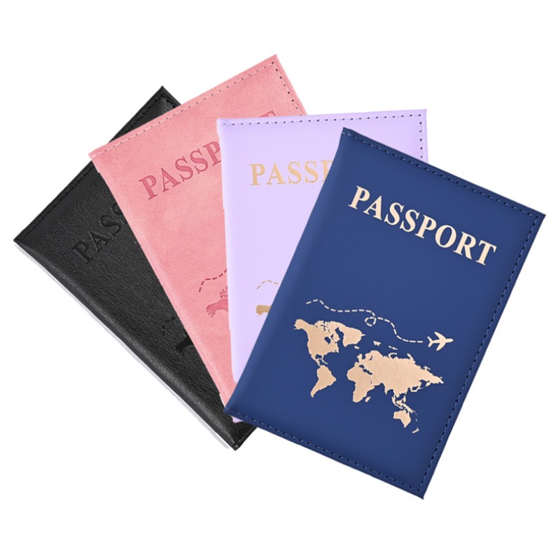 男性と女性のためのレタリングプリント付きパスポートホルダー, - Travel Accessories Bag For Women のレビューと価格