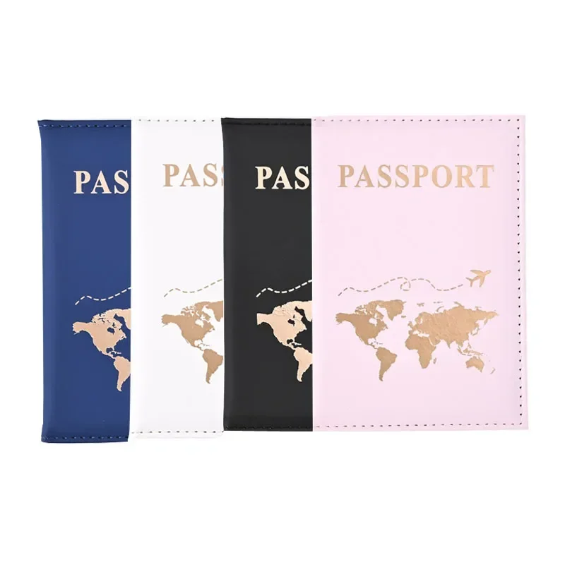 男性と女性のためのレタリングプリント付きパスポートホルダー, - Travel Accessories Bag For Women のレビューと価格