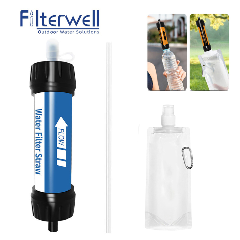 フィルター付きミニ浄水器,サバイバル,キャンプ,旅行,屋外キ - Travel Accessories And Gadgets のレビューと価格