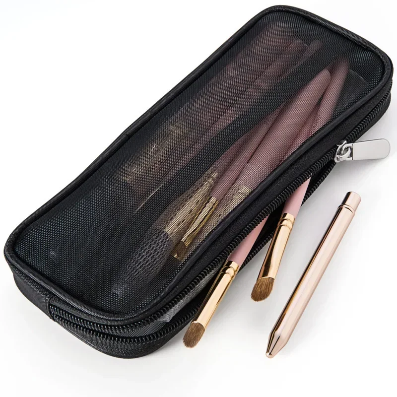 化粧ブラシトラベルケース化粧品トイレタリーバッグオーガナイザ - Travel Accessories Bag For Women のレビューと価格