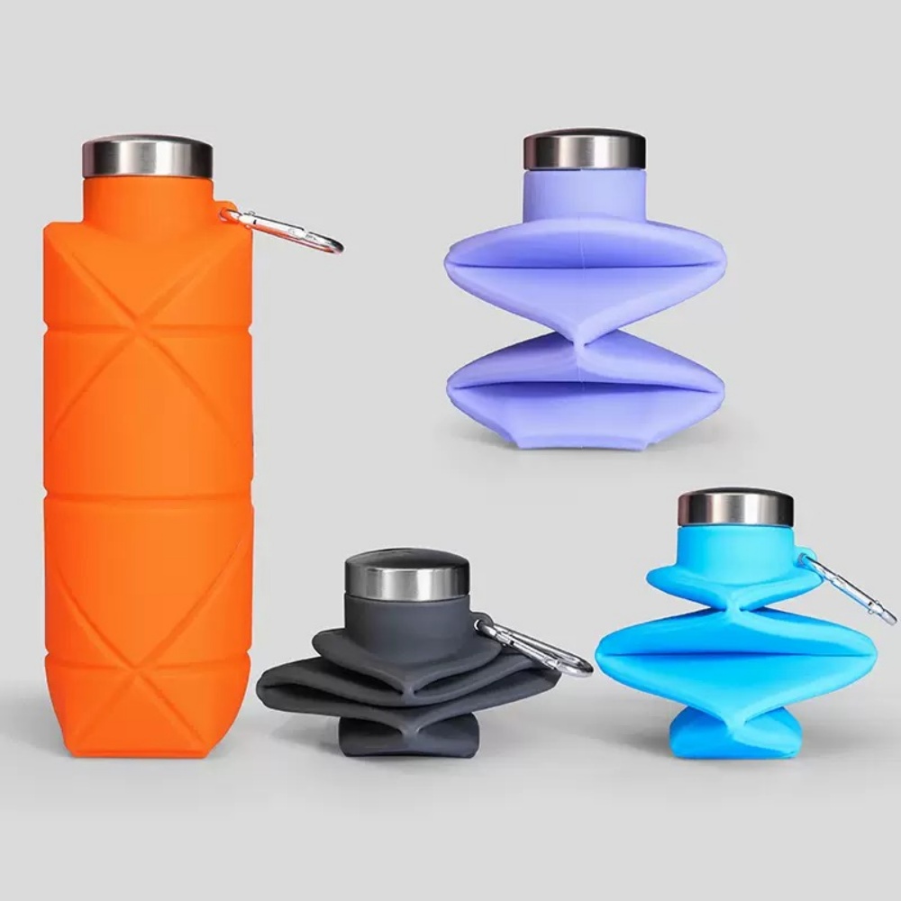 700ML 折りたたみ式ウォーターボトル 漏れ防止バルブ 再 - Water Bottle Collapsible のレビューと価格