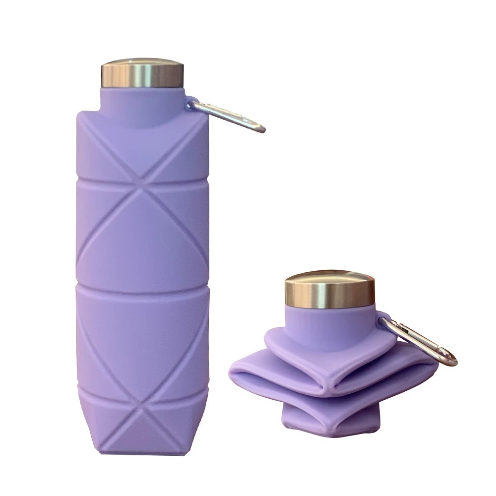 700ML 折りたたみ式ウォーターボトル 漏れ防止バルブ 再 - Water Bottle Collapsible のレビューと価格
